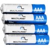 Pilhas Recarregáveis AAA 1000mAh com 4 Peças