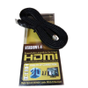 Cabo HDMI x HDMI 2m 3D c/ Malha Preto