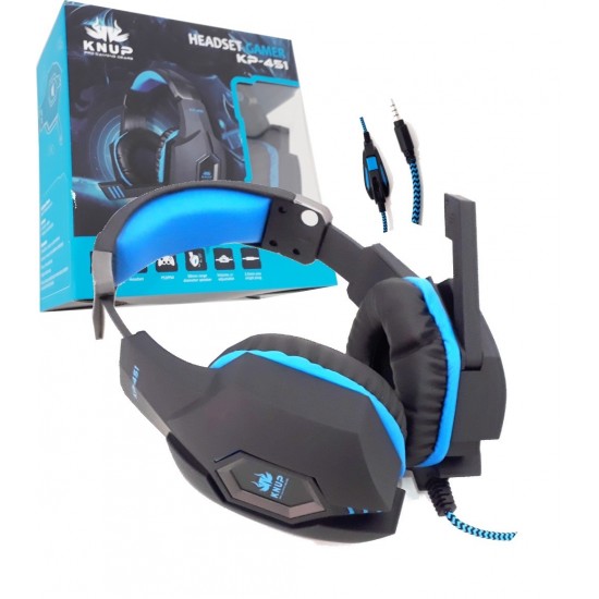 Headset Gamer Knup Kp-451 Para Ps4/xbox/pc
