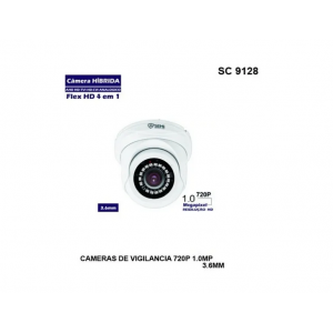 Câmera Dome Ahd 1080mp 3.6mm