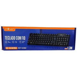 Teclado com Fio INOVA