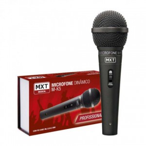 Microfone Dinâmico c/ Fio MXT M-78 Profissional