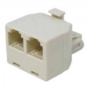 Adaptador Rj11 1macho Para 2 Femeas