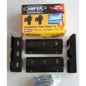 SUPORTE AMFER FIXO PARA TV AMFER 14 A 80 POLEGADAS