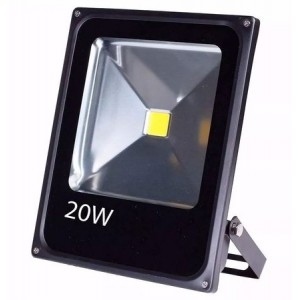 Refletor 20W Led Super Branco bivolt ip66